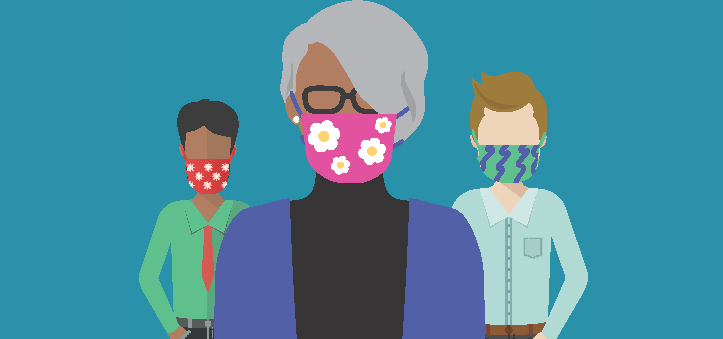 CDC Face Mask Clipart